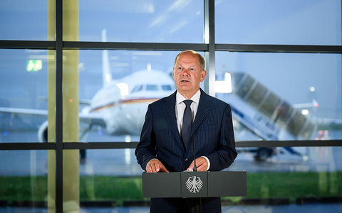 Olaf Scholz bei Statement zu Gefangenenaustausch am 01.08.2024 - Foto: Güngör, Marvin Ibo/BPA, über dts Nachrichtenagentur Olaf Scholz bei Statement zu Gefangenenaustausch am 01.08.2024 - Foto: Güngör, Marvin Ibo/BPA, über dts Nachrichtenagentur