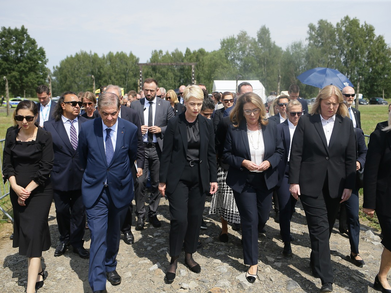 Gedenkveranstaltung zum Europäischen Holocaust-Gedenktag für Sinti und Roma am 2. August 2024 - Foto: presseportal.de
