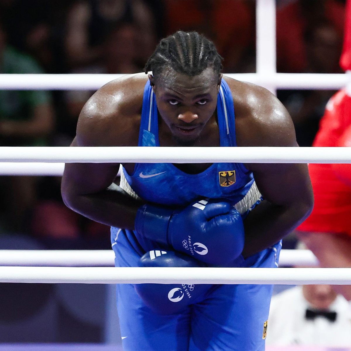 Für Nelvie Tiafack ist nach seinem Sieg nun sogar Olympia-Gold möglich. - Foto: Jan Woitas/dpa