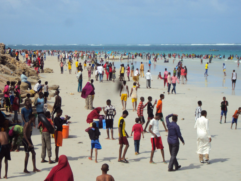 Der Lido Beach in Mogadischu (Archivbild) - Foto: picture alliance / dpa