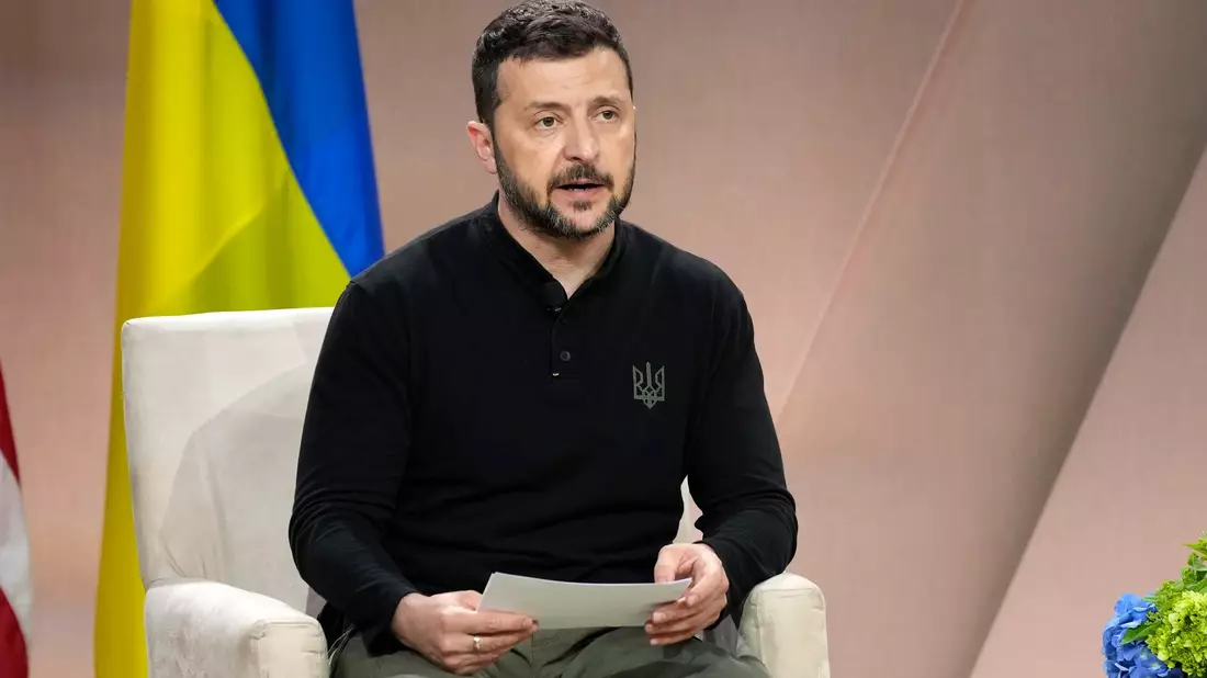 Der ukrainischePräsident Selenskyj (Achiv) - Bild: Susan Walsh/AP/dpa