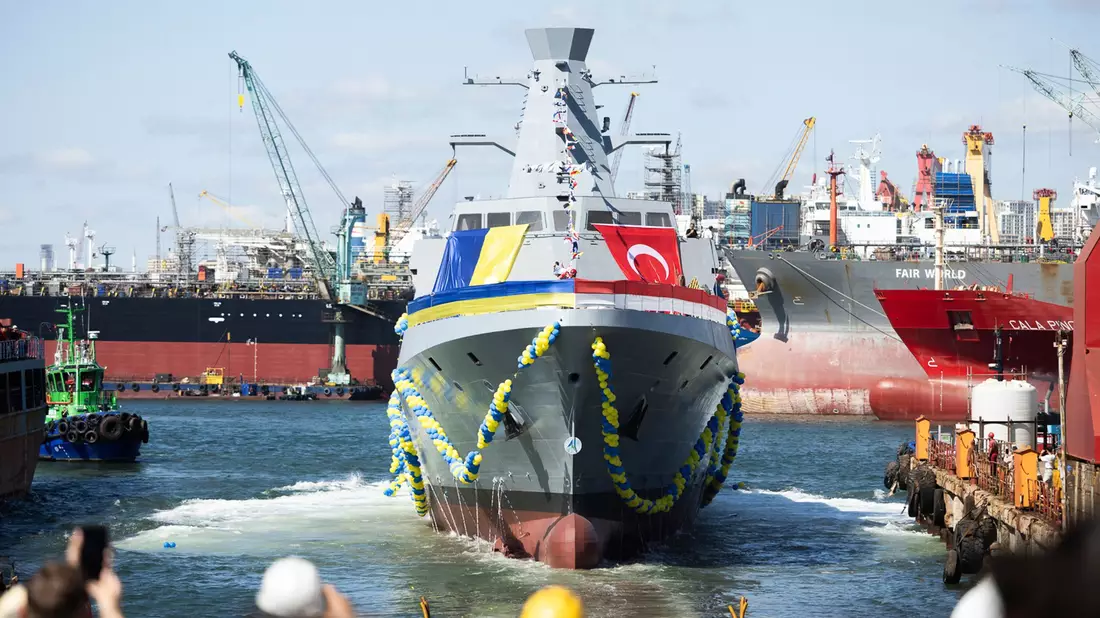 Die ukrainische Kriegsmarine hat im Verteidigungskampf gegen den russischen Angriffskrieg immer wieder militärische Erfolge für sich verbucht. (Archivbild) - Bild: Uncredited/Ukrainian Presidential Press Office/AP/dpa