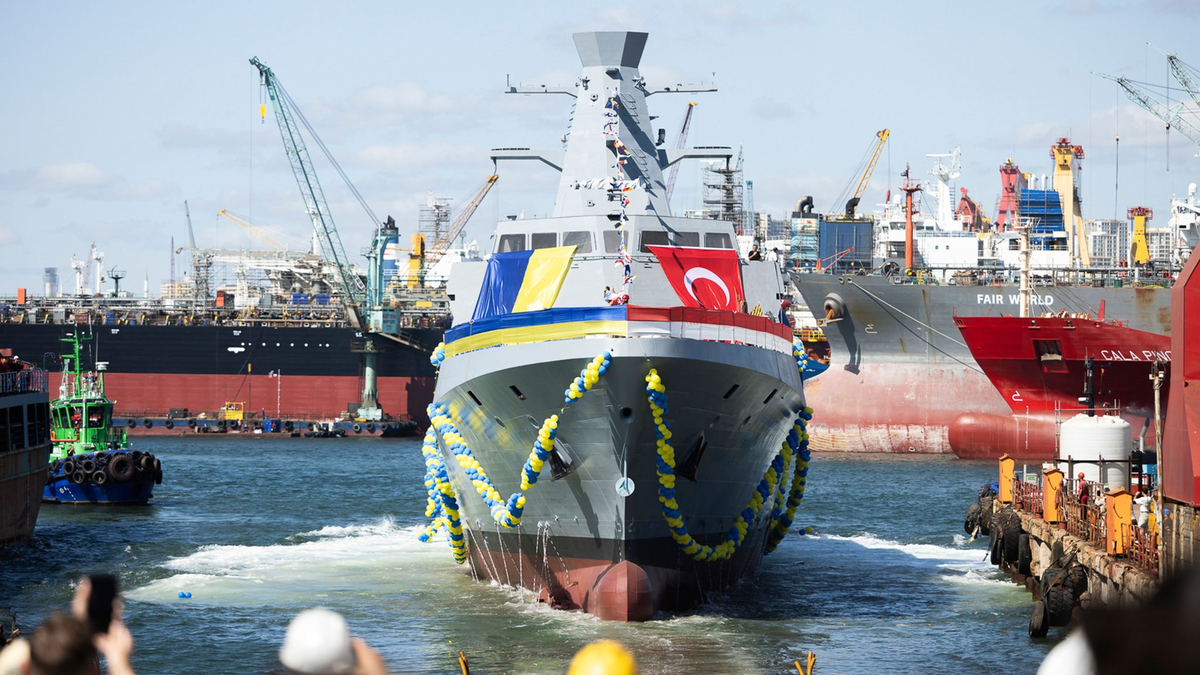 Die ukrainische Kriegsmarine hat im Verteidigungskampf gegen den russischen Angriffskrieg immer wieder militärische Erfolge für sich verbucht. (Archivbild) - Foto: Uncredited/Ukrainian Presidential Press Office/AP/dpa