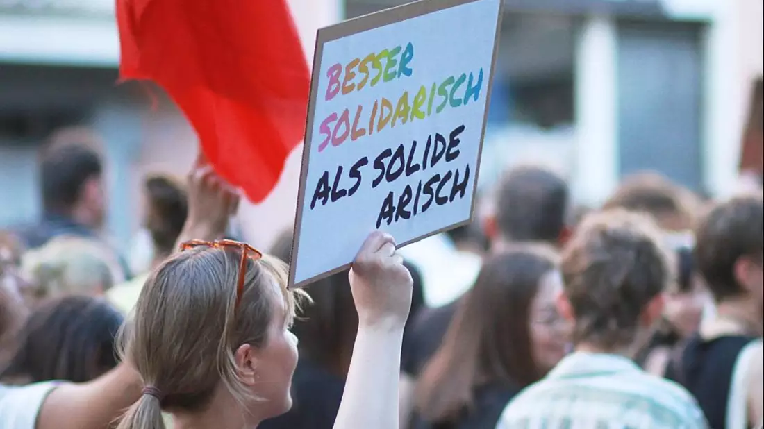 Protest gegen die AfD (Archiv) - Bild: über dts Nachrichtenagentur