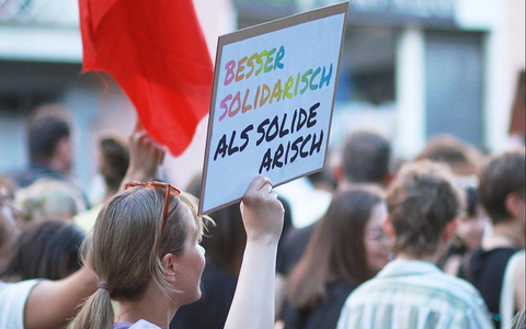 Protest gegen die AfD (Archiv) - Foto: über dts Nachrichtenagentur