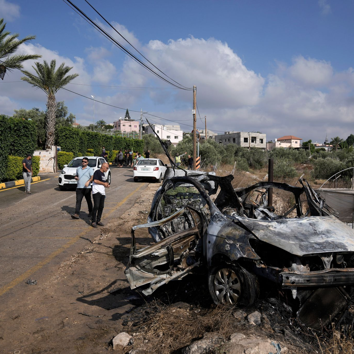 Drohnenangriff auf Fahrzeug in Tulkarem (Archivbild) - Foto: Majdi Mohammed/AP/dpa