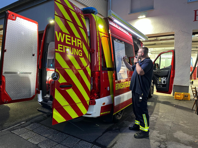 FW LK Neunkirchen: Starkregenereignis trifft die Gemeinde Spiesen-Elversberg - Foto: presseportal.de
