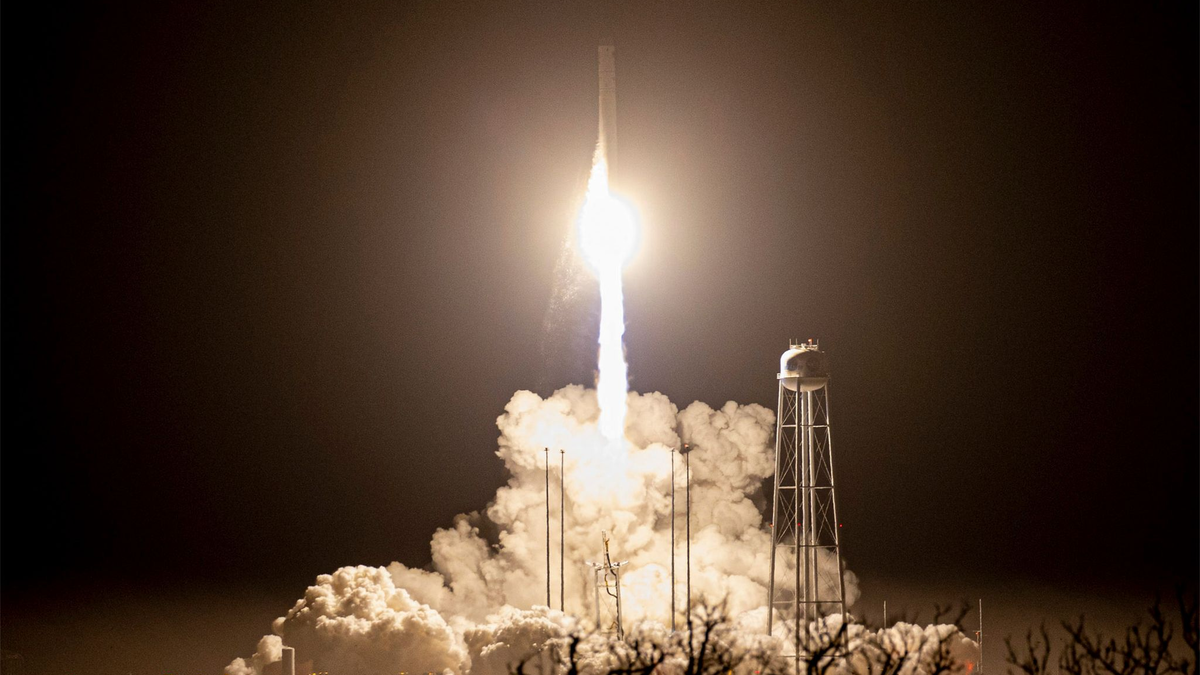 Diese Aufnahme zeigt einen «Cygnus»-Start im November 2022. (Archivfoto) - Foto: Terry Zaperach/Nasa/Planet Pix via ZUMA Press Wire/dpa