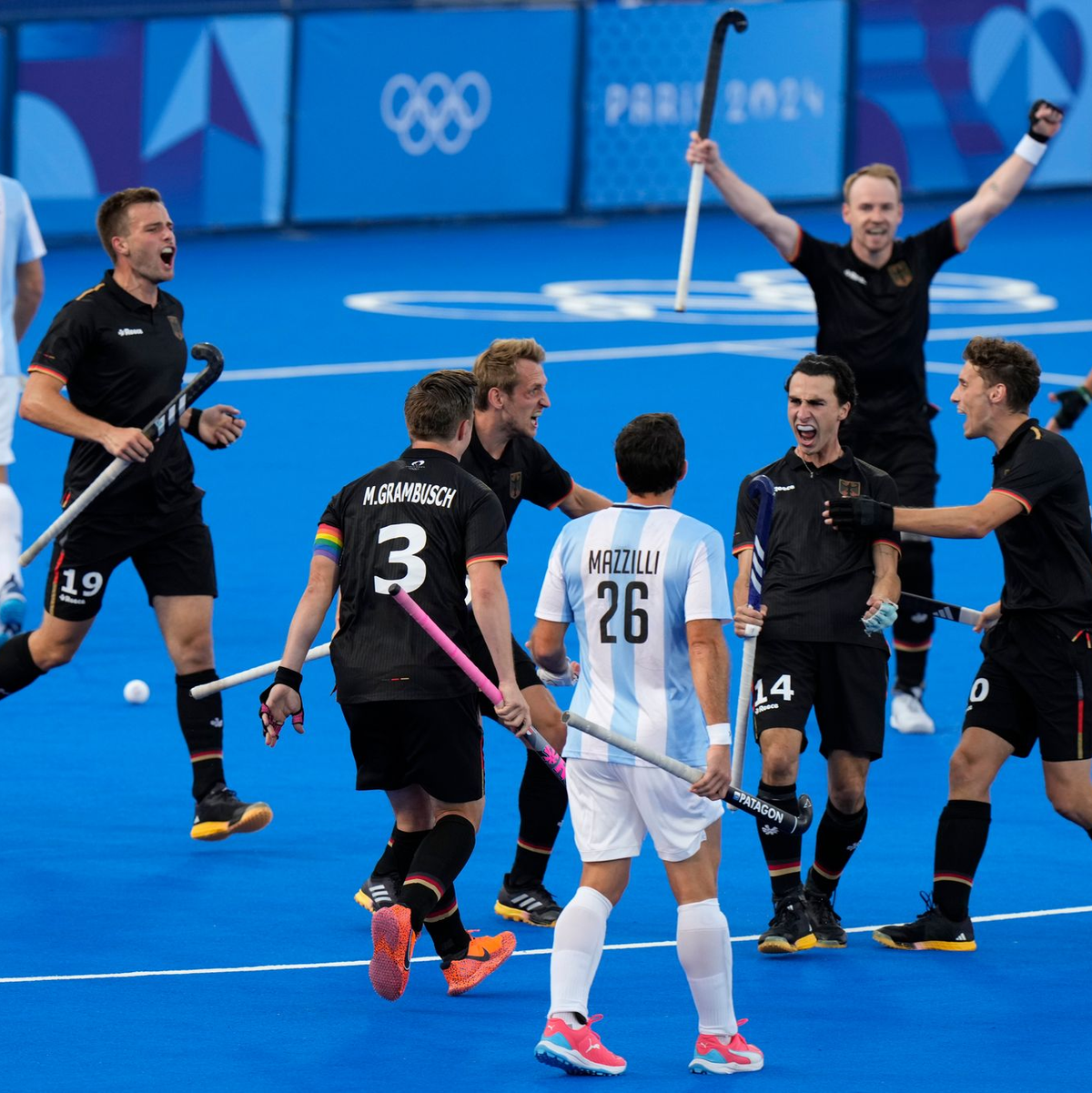 Das Spiel war von Anfang an umkämpft. - Foto: Aijaz Rahi/AP