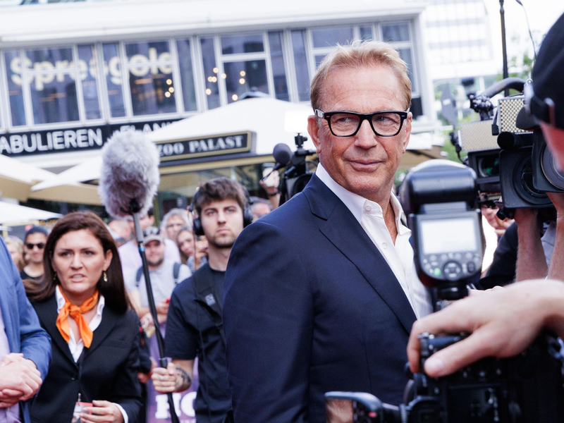 Kevin Costner verfolgte die Idee zum Film schon seit über 30 Jahren. - Foto: Carsten Koall/dpa