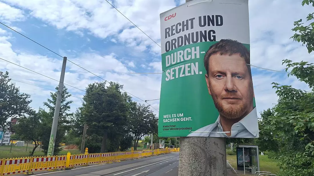 CDU-Wahlplakat zur Landtagswahl in Sachsen (Archiv) - Bild: über dts Nachrichtenagentur