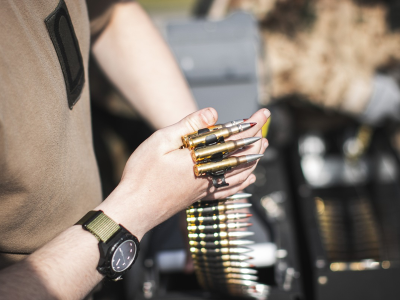 Neue Munition: 500er Gurte für das Maschinengewehr MG6 - Foto: presseportal.de