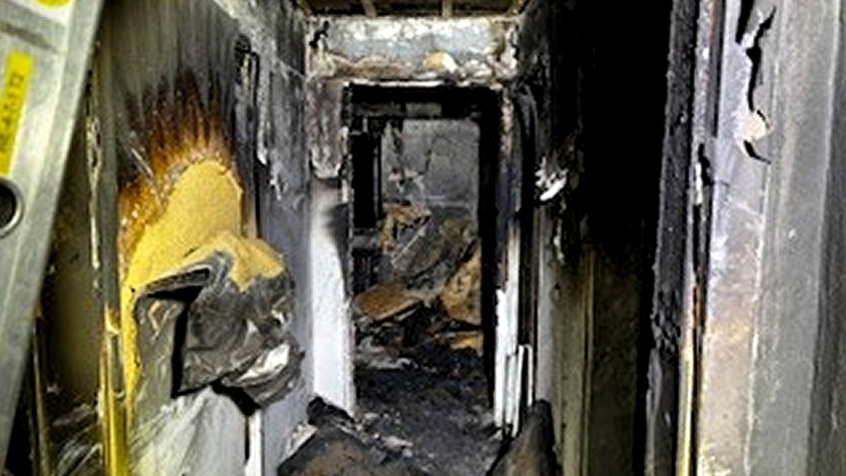 POL-PPWP: Wohnungsbrand im Mehrparteienhaus - Foto: presseportal.de