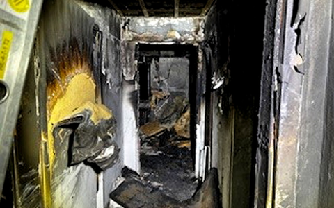 POL-PPWP: Wohnungsbrand im Mehrparteienhaus - Foto: presseportal.de