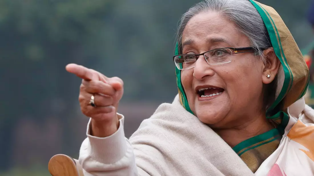 Unter der Führung von Premierministerin Sheikh Hasina erlebte das arme, mehrheitlich muslimische Bangladesch einen wirtschaftlichen Aufschwung. (Archivbild) - Bild: Rajesh Kumar Singh/AP/dpa