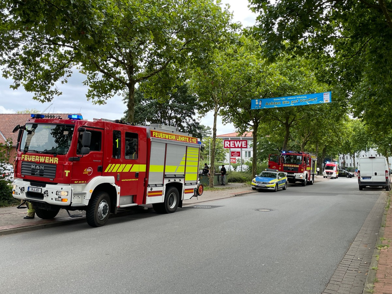FW Lehrte: Zwei Feuerwehreinsätze im Stadtgebiet Lehrte zur selben Zeit - Foto: presseportal.de