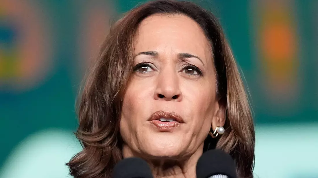 Kamala Harris bei einer Veranstaltung in Houston im US-Bundesstaat Texas. - Bild: Mat Otero/AP