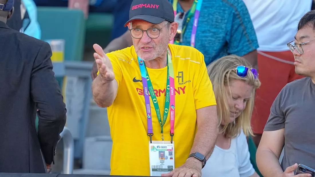 Trainer Ulli Knapp ist auf die WM gespannt. (Archivbild) - Bild: Michael Kappeler/dpa