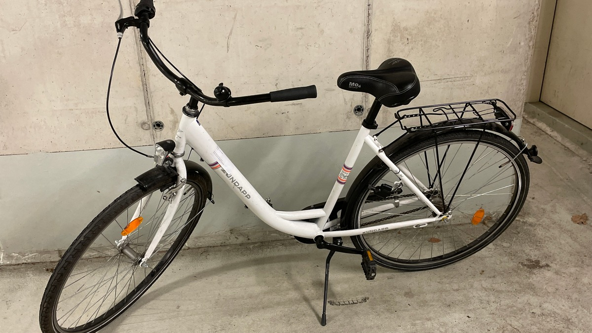 POL-DA: Darmstadt: Fahrrad im Herrngarten sichergestellt / Eigentümer gesucht - Foto: presseportal.de