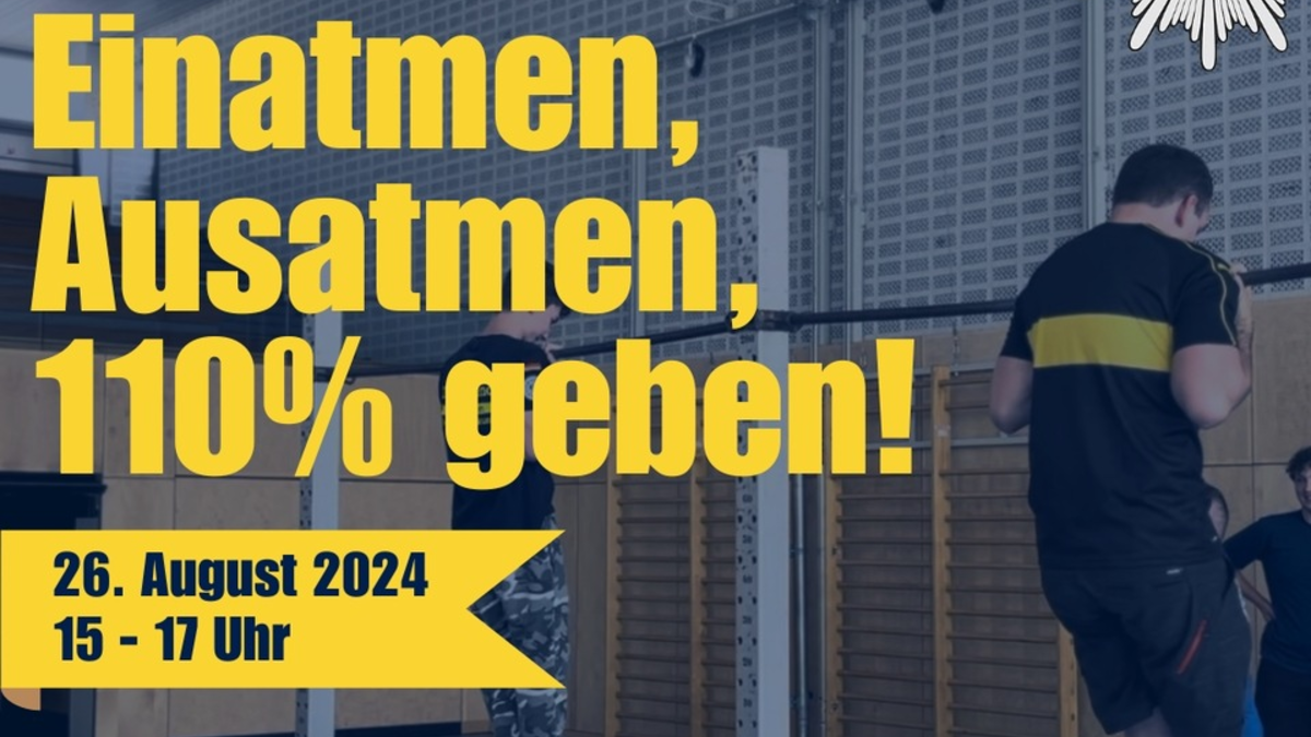 POL-PDWIL: Fit für die Polizei - Foto: presseportal.de