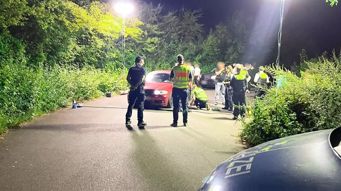 POL-AC: Schwerpunkteinsatz der Polizei Aachen am Blausteinsee - Bild: presseportal.de