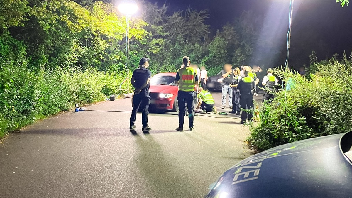 POL-AC: Schwerpunkteinsatz der Polizei Aachen am Blausteinsee - Foto: presseportal.de