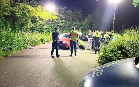 POL-AC: Schwerpunkteinsatz der Polizei Aachen am Blausteinsee - Foto: presseportal.de
