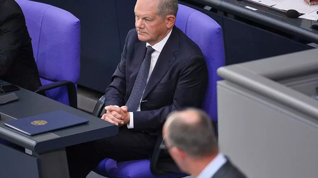 Scholz und Merz (Archiv) - Bild: über dts Nachrichtenagentur