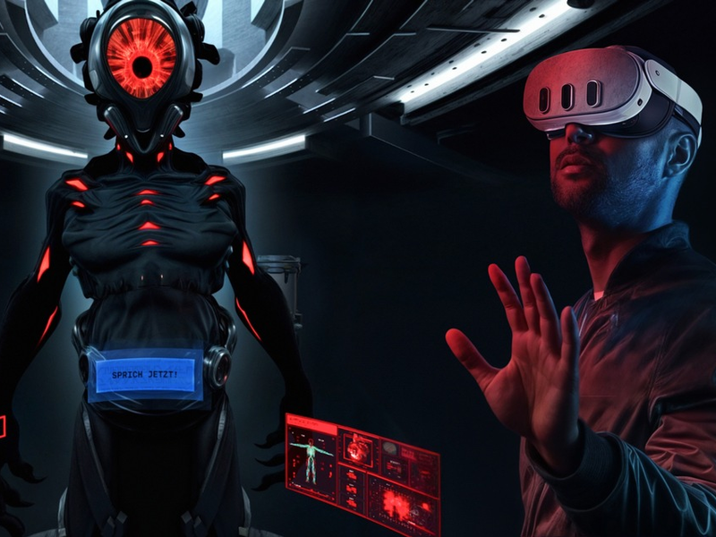 In der Gewalt von Aliens: PETA macht mit VR und Künstlicher Intelligenz Situation von Tieren beklemmend nachvollziehbar / When They Came For Us - immersive Experience jetzt kostenlos verfügbar - Foto: presseportal.de