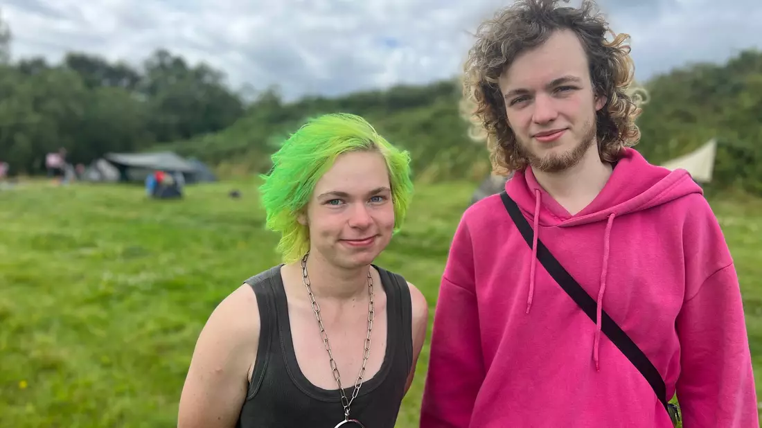 Das dritte Protestcamp auf Sylt ist aus Sicht der Veranstalter in diesem Jahr deutlich besser organisiert.  - Bild: Lea Albert/dpa