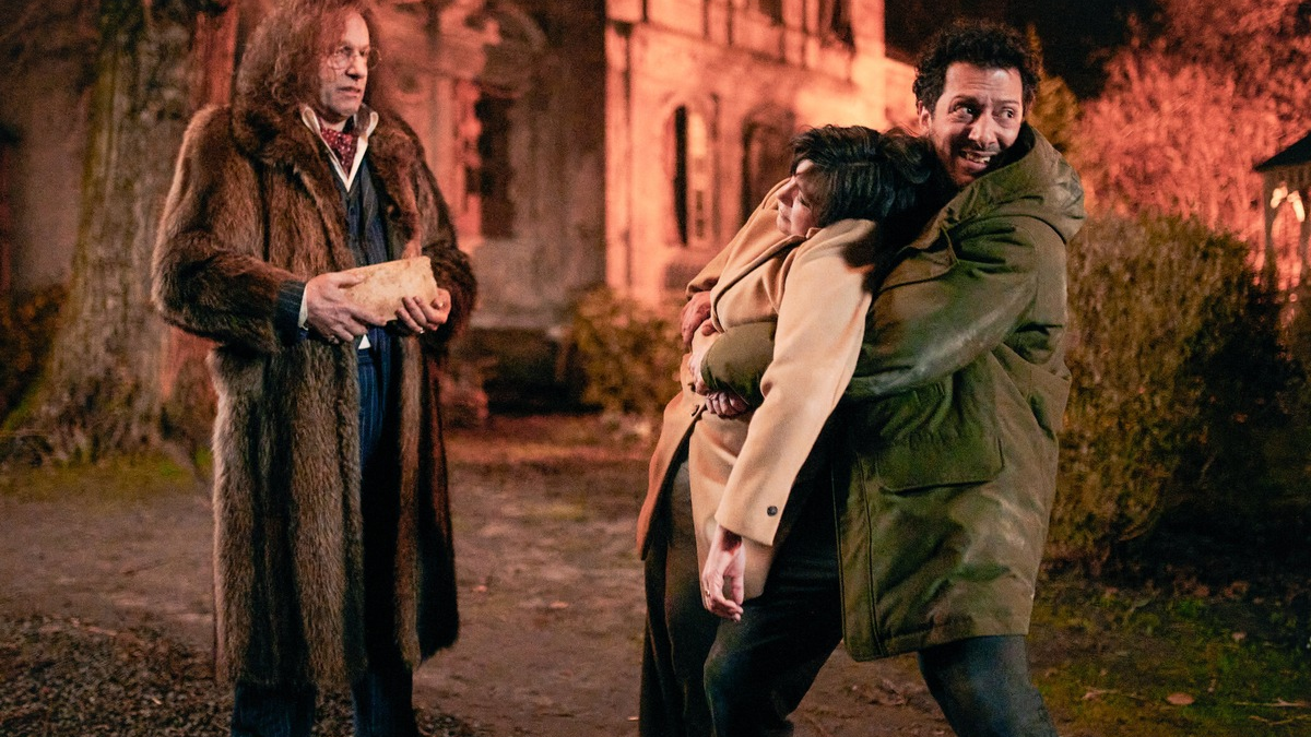 Rocko Schamoni Stephanie Petrowitz Fahri Yardim Der Upir - Foto: Seven.One/Christoph Köstlin, presseportal.de