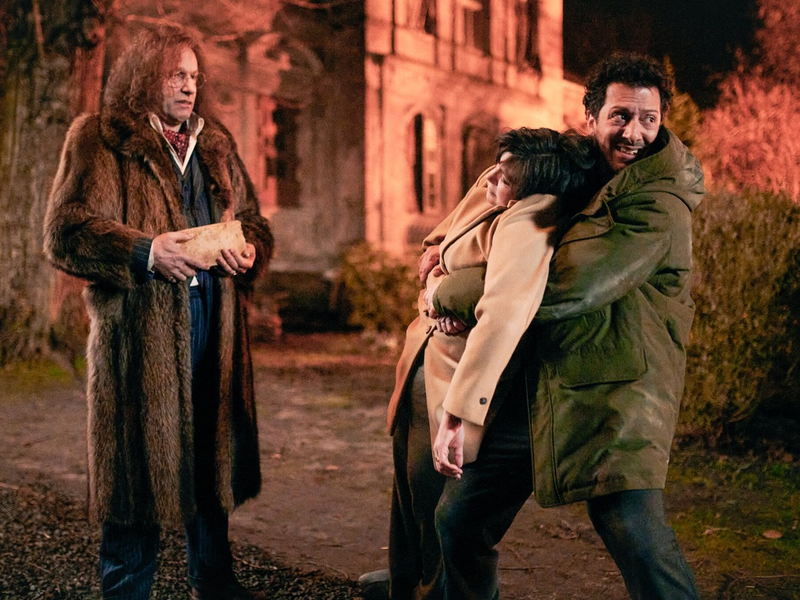 Rocko Schamoni Stephanie Petrowitz Fahri Yardim Der Upir - Foto: Seven.One/Christoph Köstlin, presseportal.de