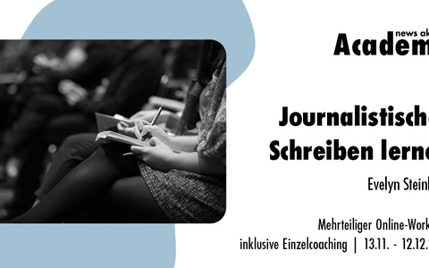 Journalistisches Schreiben lernen / Mehrteiliger Online-Workshop der news aktuell Academy - Foto: presseportal.de Journalistisches Schreiben lernen / Mehrteiliger Online-Workshop der news aktuell Academy - Foto: presseportal.de