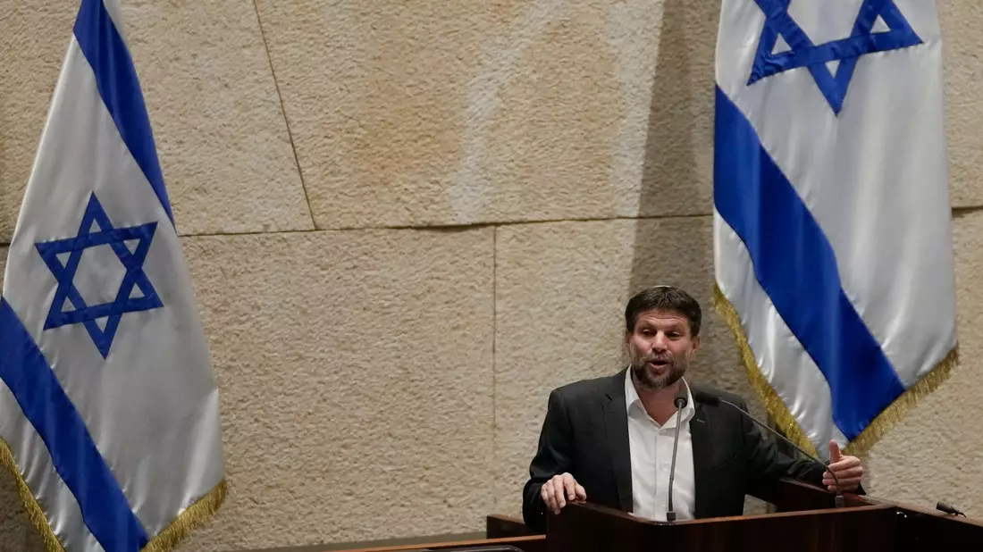 Israelischer Finanzminister Bezalel Smotrich - Bild: Maya Alerruzzo/AP/dpa