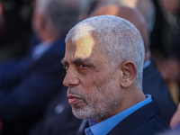 Hamas-AnfĂŒhrer Jihia al-Sinwar soll sich im weit verzweigten Tunnelnetz unter dem Gazastreifen aufhalten. (Archivbild) - Foto: Mohammed Talatene/dpa