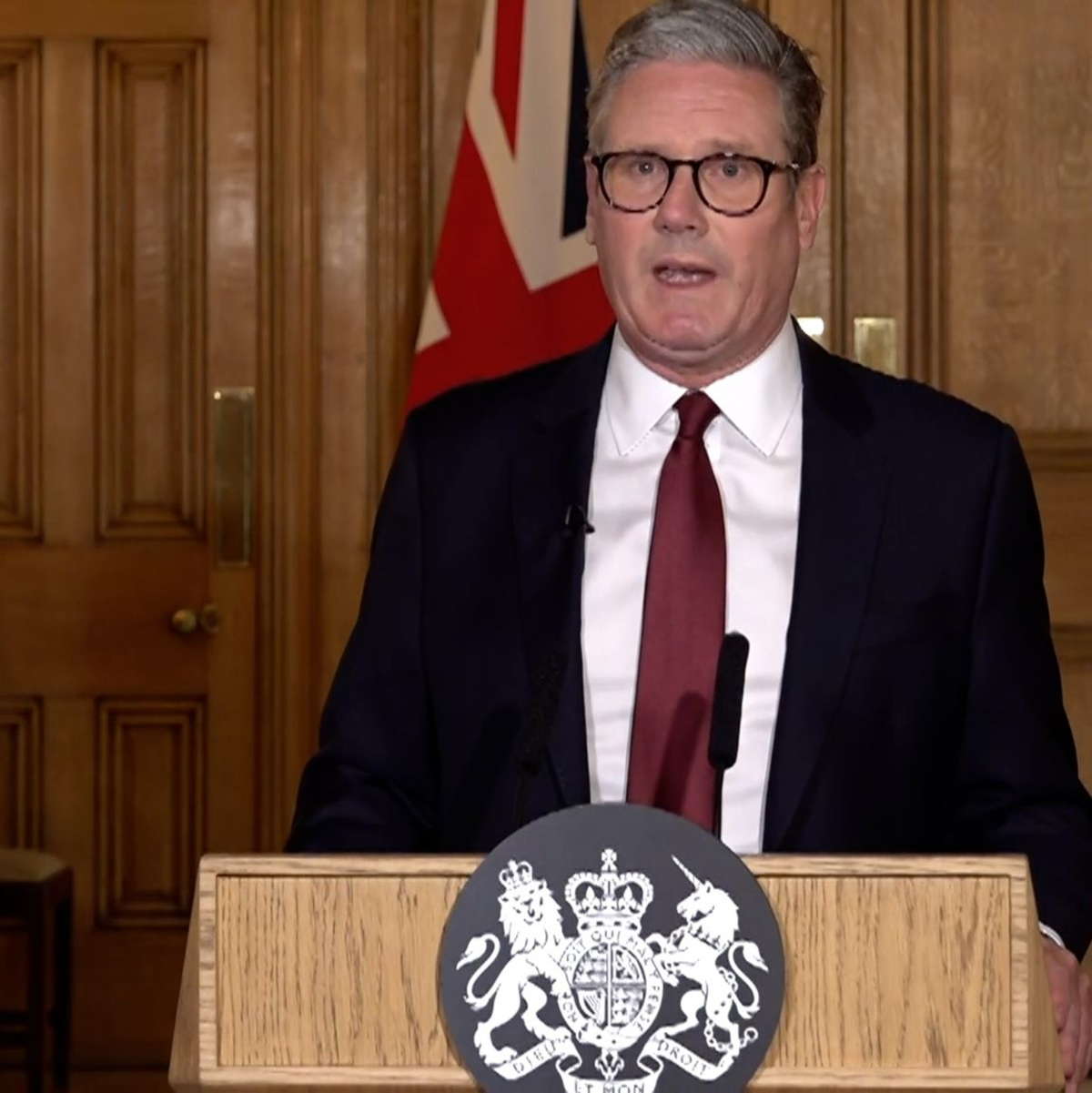 Premier Starmer droht Randalierern mit Haft. (Archivbild) - Foto: Ben Bauer/PA Wire/dpa