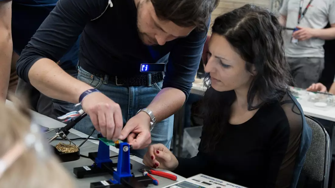 10 Jahre Maker Faire Hannover - 10 Jahre Learning by Making / Maker als Innovationstreiber der Zukunft / Wie sie Industrie und Bildung revolutionieren - Bild: presseportal.de
