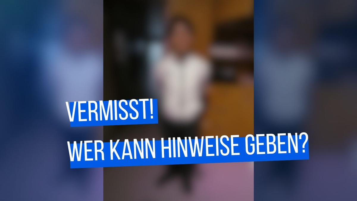 POL-PPRP: Öffentlichkeitsfahndung nach 14-jährigem Jugendlichen - Foto: presseportal.de