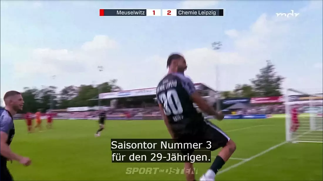 MDR macht den Fußball mit KI barrierefrei: Chemnitzer FC gegen FSV Zwickau erstmals mit Live-Untertitelung im Web - Bild: presseportal.de