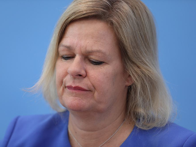 Nancy Faeser (Archiv) - Foto: über dts Nachrichtenagentur