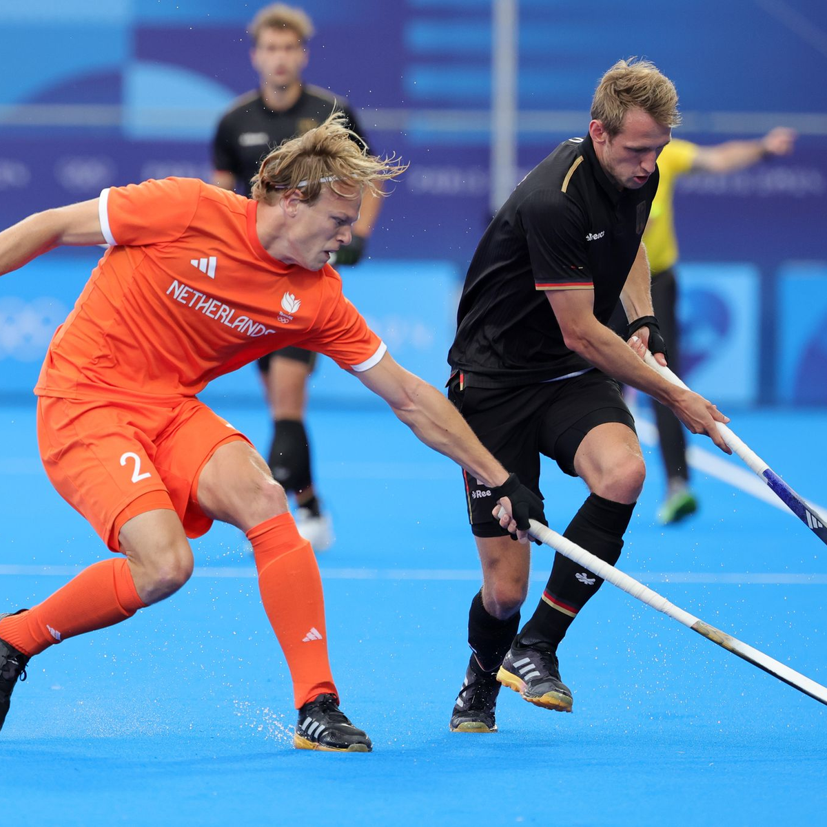 Bundeskanzler Olaf Scholz schaute beim Finale vorbei. - Foto: Rolf Vennenbernd/dpa