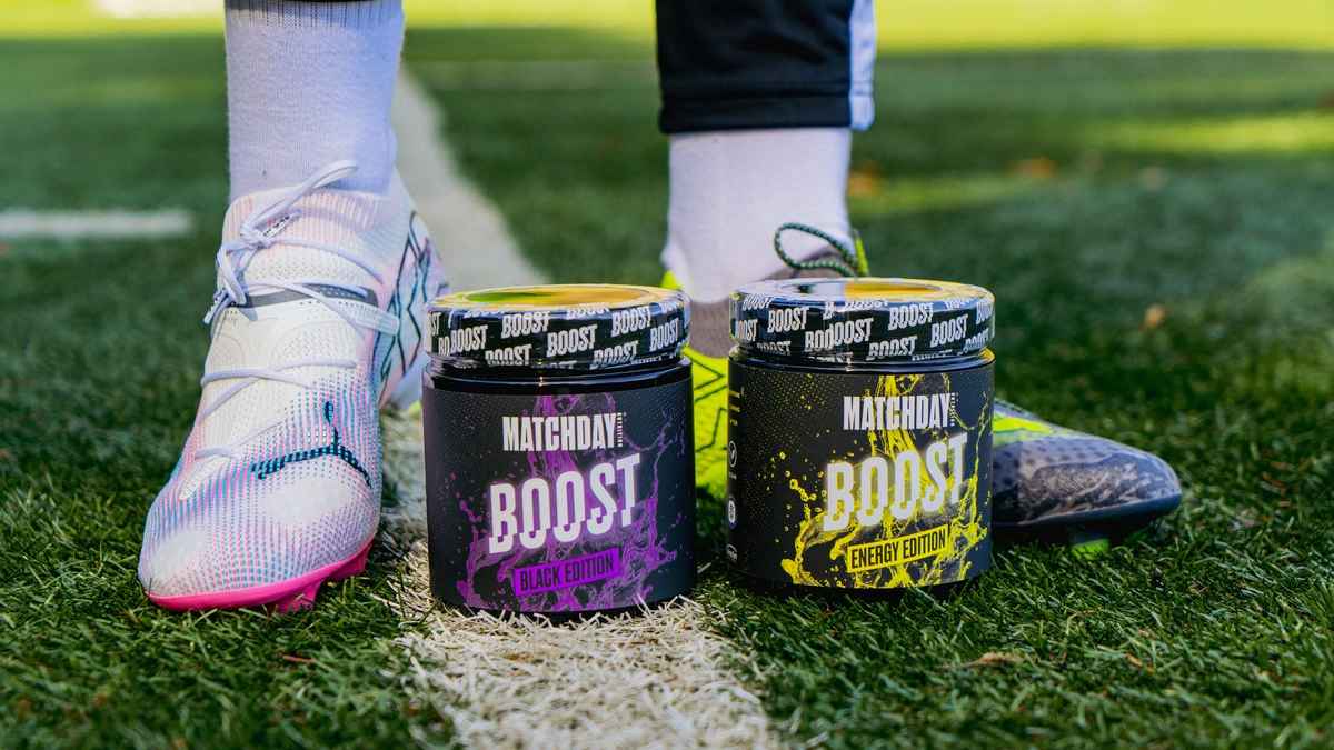 MATCHDAY NUTRITION®: Warum Energy-Drinks für Fußballer ungeeignet sind - und was die Leistung auf dem Platz wirklich steigert - Foto: presseportal.de