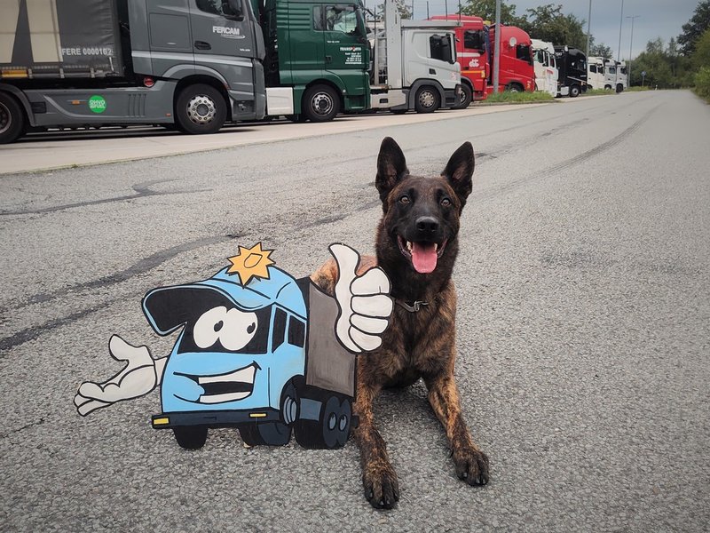 POL-KR: Spürhund findet geraubte Kopfhörer im Gebüsch - Verdächtige gestellt - Foto: presseportal.de