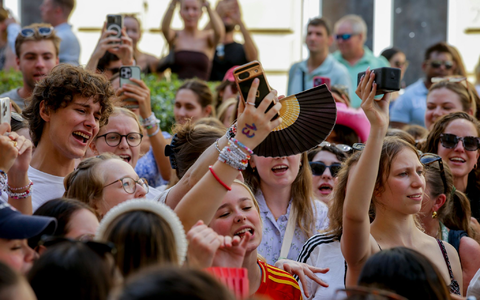 Die Konzerte in Wien waren nach den Festnahmen abgesagt worden. - Foto: Heinz-Peter Bader/AP/dpa