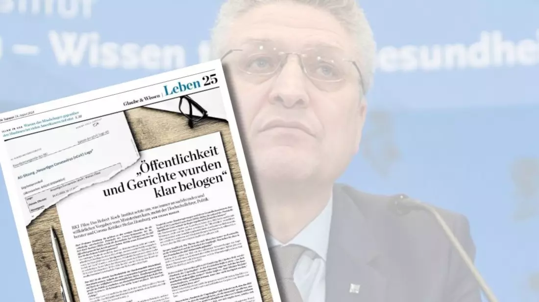 RKI-Files: Öffentlichkeit und Gerichte wurden klar belogen - Bild: presseportal.de