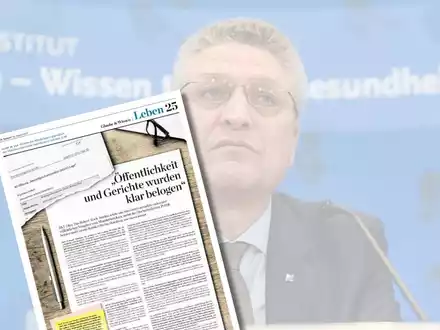 RKI-Files: Öffentlichkeit und Gerichte wurden klar belogen - Foto: presseportal.de
