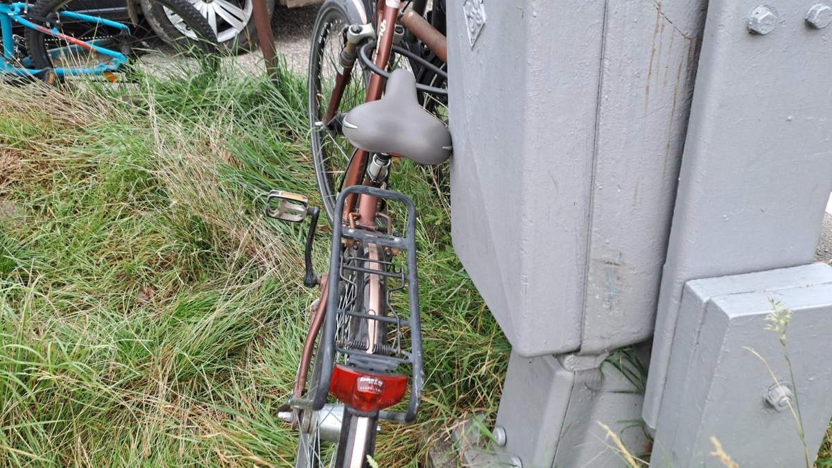 BPOLI L: Achtlos abgestellte Fahrräder sorgen für Zugverspätungen auf der Bahnstrecke Leipzig - Zeitz - Foto: presseportal.de