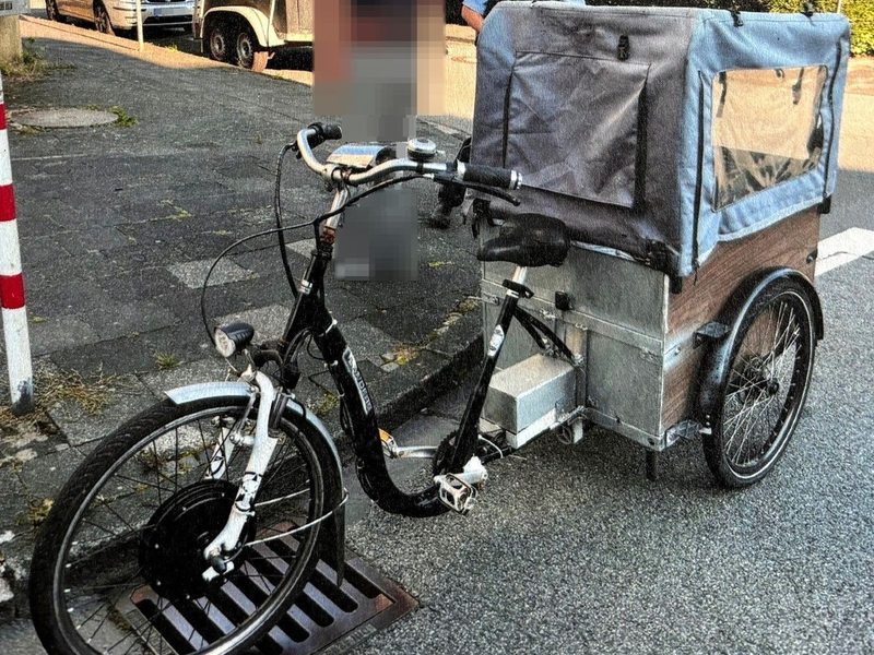 POL-PB: Etliche Verstöße bei Fahrradkontrollen festgestellt - Selbstgebautes Transport-Elektro-Dreirad stillgelegt - Foto: presseportal.de