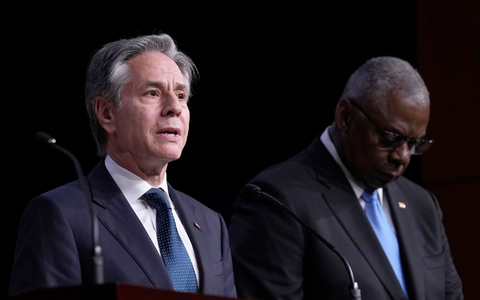 Die USA stellen laut Außenminister Antony Blinken der Ukraine zur Abwehr des russischen Angriffskriegs weitere Militärhilfe zur Verfügung. - Foto: Susan Walsh/AP/dpa