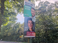 Wahlplakate von CDU und BSW zur Landtagswahl in Sachsen (Archiv) - Foto: über dts Nachrichtenagentur